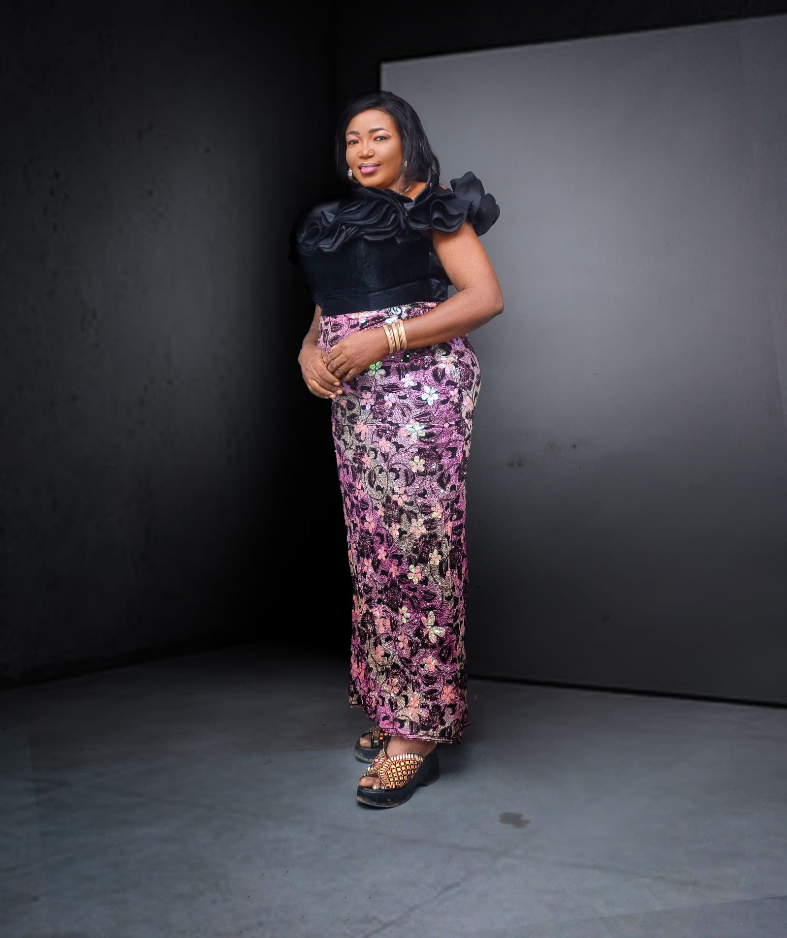 Cultural Grace Midi Skirt